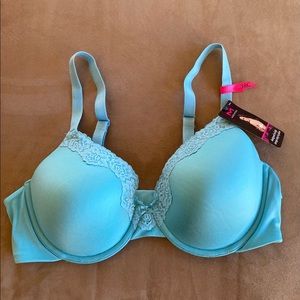 Maidenform NWT Comfort Devotion Aqua Bra 38C